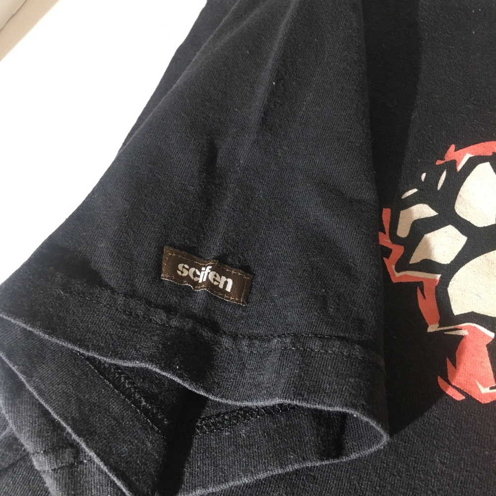 Vintage 90s Scifen what! shirt-size Large - Picture 3 of 6